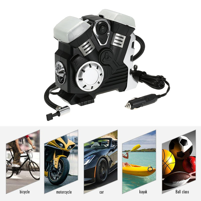 Auto Car Air Compressor DC 12V Portable Pump