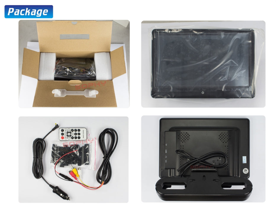 Back Seat Multimedia Player