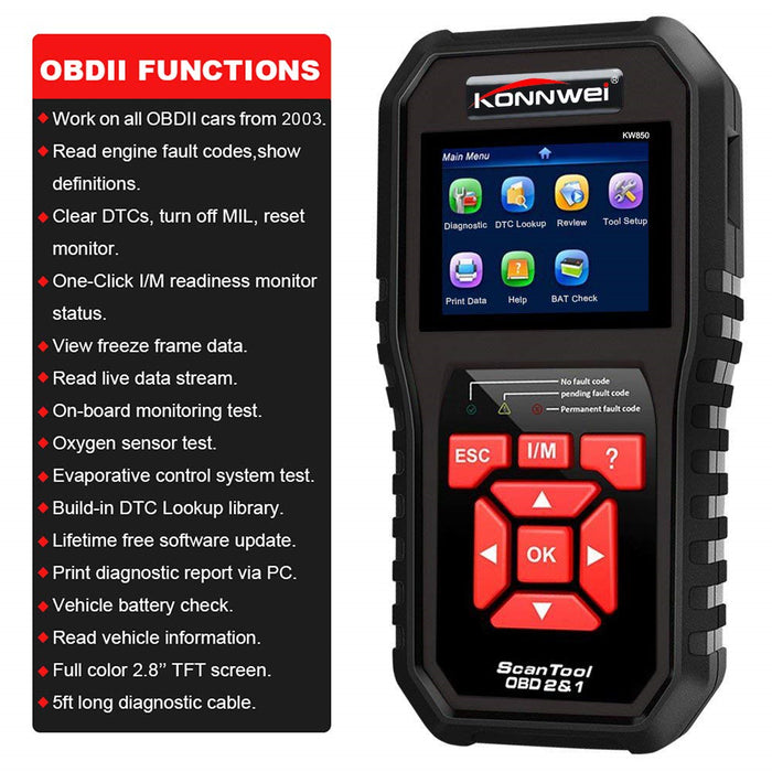 OBD2 Auto Diagnostic Scanner