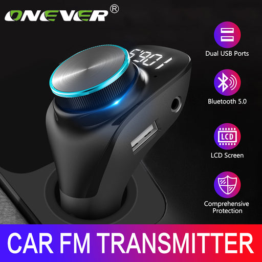 FM Transmitter Wireless Bluetooth Adapter