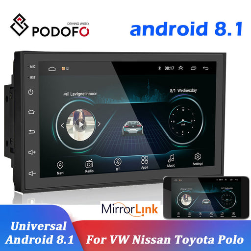 Car Radio GPS Android 8.1 Multimedia Player