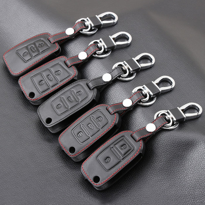 Leather Car Key Cover VW