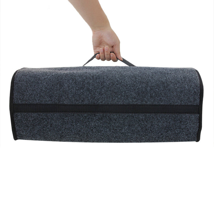 Car Soft Felt Storage Box Trunk Bag